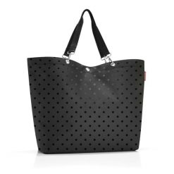 Torba shopper xl, glossy dots black. Czarne torby na laptopa męskie Reisenthel. Za 167.90 zł.