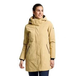 Płaszcz Slam Deck Ws Damskie. Brązowe kurtki przeciwdeszczowe damskie SLAM, s, bez kaptura. Za 813.80 zł.