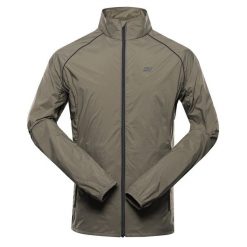 Kurtka męska sportowa wiatrówka Alpine Pro Spin 2. Zielone kurtki treningowe męskie Alpine Pro, m, bez wzorów, trekkingowe. W wyprzedaży za 299.00 zł.