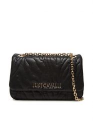 Just Cavalli Torebka 78RA4BE3 ZSB23 Czarny. Czarne torebki klasyczne damskie Just Cavalli, bez wzorów, ze skóry, wizytowe, bez kołnierzyka, bez ramiączek. Za 439.99 zł.