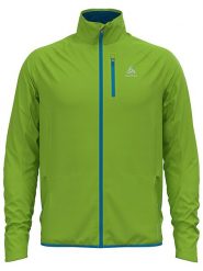 Odlo Kurtka polarowa "Crave Ceramiwarm" w kolorze zielonym rozmiar: S. Zielone kurtki treningowe męskie Odlo, s, bez wzorów, z materiału. Za 193.24 zł.