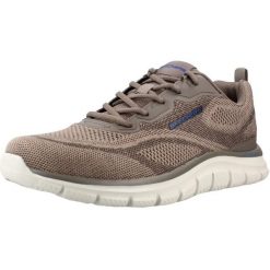 Buty SKECHERS 233064S TRACK Brązowy. Brązowe buty fitness męskie Skechers, na fitness i siłownię. Za 282.99 zł.