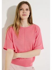More & More Sweter w kolorze jagodowym rozmiar: 44. Różowe swetry klasyczne damskie MORE & MORE, bez kołnierzyka. Za 158.10 zł.