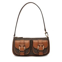 Torebka MICHAEL Michael Kors. Brązowe torebki klasyczne damskie MICHAEL Michael Kors, bez wzorów, bez dodatków. Za 679.99 zł.