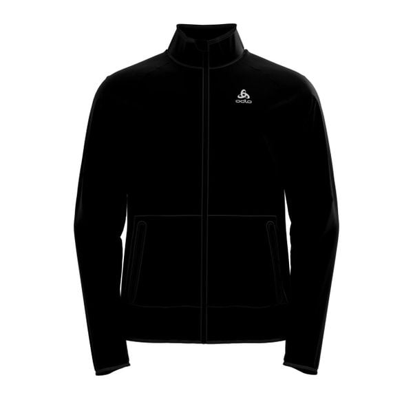 Kurtka męska do biegania Odlo Jacket ESSENTIAL LIGHT. Czarne kurtki treningowe męskie Odlo, l, bez wzorów, do biegania. Za 324.73 zł.
