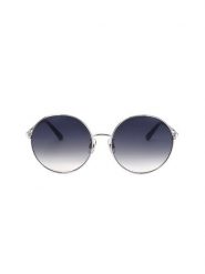 Swarovski Damskie okulary przeciwsłoneczne w kolorze srebrno-granatowym rozmiar: 59. Niebieskie okulary przeciwsłoneczne damskie Swarovski. Za 239.99 zł.