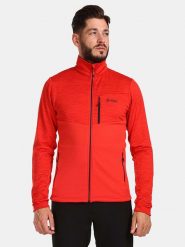 Kilpi Kurtka polarowa "Erin" w kolorze czerwonym rozmiar: M. Czerwone kurtki męskie Kilpi, m, bez wzorów, z materiału, bez kaptura. Za 291.95 zł.