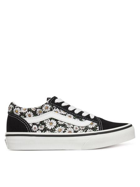 Vans Tenisówki Old Skool VN000CY86BT1 Czarny. Czarne buty sportowe dziewczęce Vans, bez wzorów, ze skóry, bez zapięcia. Za 149.99 zł.