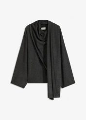 Cienki sweter z miękkiej mieszanki wiskozy. Brązowe swetry klasyczne damskie bonprix, z wiskozy, bez kołnierzyka. Za 127.99 zł.