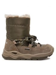 Primigi Śniegowce 6861511 M GORE-TEX Beżowy. Brązowe kozaki dziewczęce Primigi, bez wzorów, z gore-texu, bez obcasa. Za 399.99 zł.