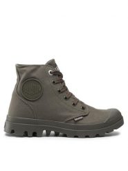 Palladium Trapery Mono Chrome 73089-325-M Zielony. Zielone buty zimowe męskie Palladium, z materiału, bez zapięcia. Za 259.35 zł.