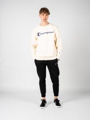 Champion Bluza | HBGF88H586NJA | Mężczyzna | Kremowy. Białe bluzy bez kaptura męskie CHAMPION, m, z bawełny. W wyprzedaży za 129.00 zł.
