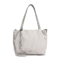 Emily & Noah Torebka Shopper E&N Elke Torby na zakupy 1 ct Szary Damski. Szare shopper bag damskie Emily & Noah, bez wzorów, z poliesteru, na ramię, bez dodatków. Za 230.99 zł.