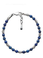 U.S. Polo Assn. Bransoletka z elementami ozdobnymi rozmiar: onesize. Szare biżuteria dla mężczyzn U.S. Polo Assn., z lazurytem, ze stali. Za 73.99 zł.