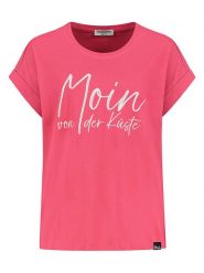 Eight2Nine Koszulka w kolorze różowym rozmiar: S. Różowe bluzki damskie Eight2Nine, s, bez wzorów, z bawełny, bez kołnierzyka, bez ramiączek. Za 43.99 zł.