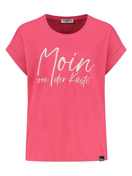 Eight2Nine Koszulka w kolorze różowym rozmiar: S. Różowe bluzki damskie Eight2Nine, s, bez wzorów, z bawełny, bez kołnierzyka, bez ramiączek. Za 43.99 zł.