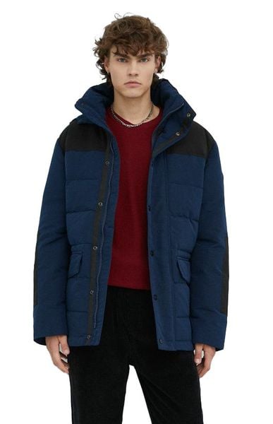 WRANGLER BODYGUARD MĘSKA KURTKA ZIMOWA NAVY W4B2WW114 112320200. Niebieskie kurtki męskie Wrangler, na zimę, m, bez wzorów, bez kaptura. Za 359.99 zł.