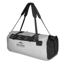 Wodoszczelna torba podróżna Fjord Nansen Adventure Bag 80. Szare torebki klasyczne damskie FJORD NANSEN, bez wzorów, bez dodatków. Za 339.99 zł.
