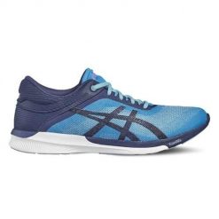 Buty do biegania damskie Asics Fuzex Rush 4349. Niebieskie obuwie do biegania damskie Asics, asics fuzex. Za 493.00 zł.