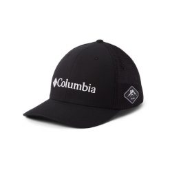 Czapka z daszkiem Columbia Columbia Mesh Ball Cap. Czarne czapki męskie Columbia, bez wzorów, z bawełny. Za 146.00 zł.
