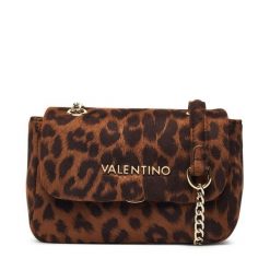 Torebka Valentino. Brązowe torebki klasyczne damskie Valentino, bez wzorów, bez dodatków. Za 589.99 zł.