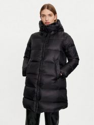 Bomboogie Płaszcz zimowy CW6630TMNA4 Czarny Regular Fit. Czarne płaszcze damskie Bomboogie, na zimę, bez wzorów, z syntetyku. Za 1,129.00 zł.