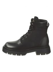 GANT Footwear Skórzane botki "Meghany" w kolorze czarnym rozmiar: 38. Czarne botki damskie GANT Footwear, ze skóry, bez obcasa, bez zapięcia. Za 399.71 zł.