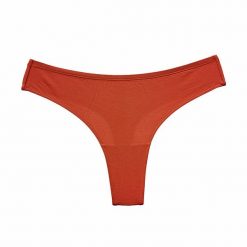 Stringi damskie minimalistyczne na co dzień Libora. Szare stringi damskie Intica, s, bez wzorów, z materiału. Za 69.00 zł.