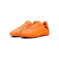 Buty piłkarskie Puma Future 8 Play TT. Brązowe obuwie do biegania damskie Puma. Za 264.35 zł.