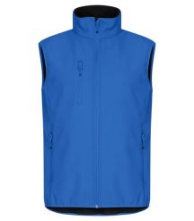Clique Classic Softshell Vest – 3‑warstwowa kamizelka softshell z recyklingu –. Niebieskie kurtki softshell damskie CLIQUE, m, bez wzorów, z polaru, bez kaptura. Za 231.83 zł.
