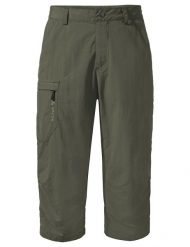 Spodnie męskie Farley Capri Pants II. Zielone spodnie materiałowe męskie Vaude, bez wzorów, z materiału. Za 427.25 zł.