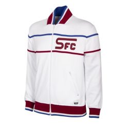 Kurtka piłkarska retro Retro Servette FC 1979 - 80. Białe kurtki męskie COPA FOOTBALL, xl, bez wzorów, retro, bez kaptura. Za 383.47 zł.