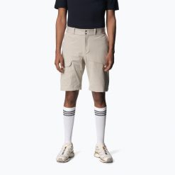 Spodenki męskie Houdini Go. Brązowe szorty męskie Houdini, bez kołnierzyka. Za 429.99 zł.