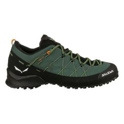 Buty trekkingowe Salewa Wildfire 2. Czarne buty trekkingowe męskie Salewa, z gumy, bez zapięcia, trekkingowe. Za 665.50 zł.