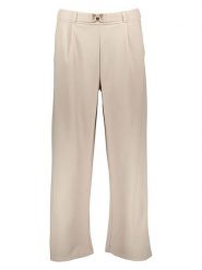 JDY Spodnie "Geggo Life" w kolorze beżowym rozmiar: M/L30. Brązowe spodnie materiałowe damskie JDY, bez wzorów, z materiału. Za 110.29 zł.