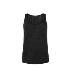 Damski tank top Protest Beccles. Czarne topy damskie Protest, bez wzorów, bez kołnierzyka. Za 82.61 zł.