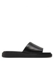 Vagabond Klapki Connie 5757-201-20 Czarny. Czarne klapki damskie Vagabond Shoemakers, bez wzorów, ze skóry, bez obcasa. Za 279.99 zł.