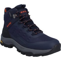 Buty trekkingowe męskie Hi-Tec Storm Expedition Sport Wp. Niebieskie buty trekkingowe męskie Hi-tec, z materiału, za kostkę, bez zapięcia, trekkingowe. Za 539.99 zł.