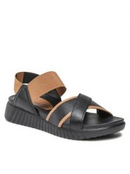 Lasocki Sandały ARC-4879-06 Czarny. Czarne sandały damskie Lasocki, bez wzorów, ze skóry, bez obcasa, na płaskiej podeszwie. Za 179.99 zł.