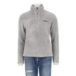 Second life - Kobiety Szary Polarowy Sweter Los Gatos - Jak nowy. Szare swetry klasyczne damskie Patagonia, z polaru, bez kołnierzyka. Za 253.76 zł.