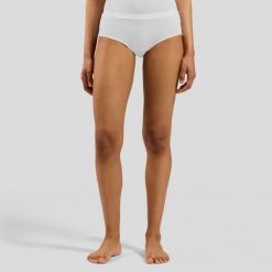 T-shirt sport Odlo F-Dry Light ECO col V. Białe bielizna termoaktywna damska Odlo, l, bez wzorów, z materiału. Za 139.99 zł.