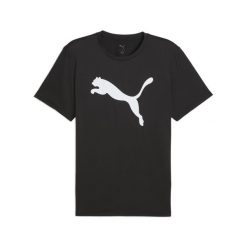 Męska jednokolorowa koszulka TAD ESSENTIALS z logo Cat PUMA. Czarne t-shirty sportowe męskie Puma, l, bez ramiączek, do biegania. W wyprzedaży za 84.00 zł.