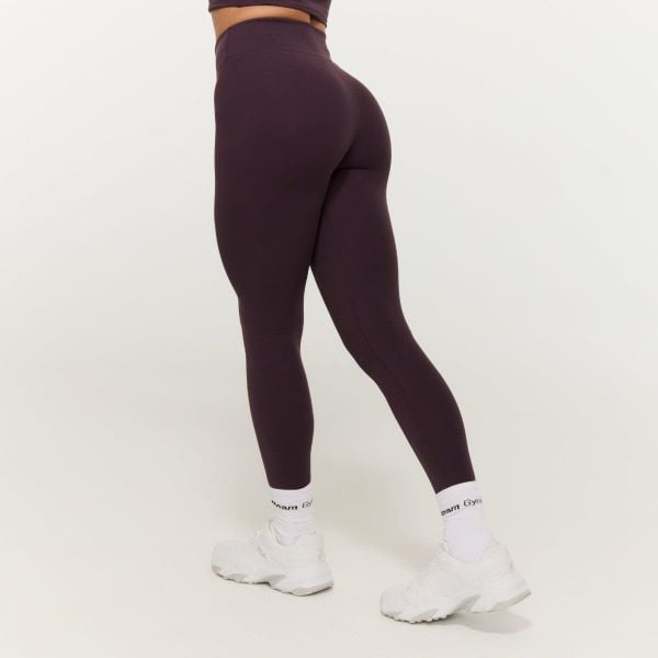 Legginsy damskie fitness z wysokim stanem Berrywood BEAT. Czerwone legginsy damskie GYMBEAM, l, bez wzorów, z elastanu. Za 112.90 zł.
