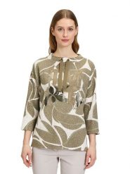 Betty Barclay Bluza w kolorze oliwkowo-białym rozmiar: 44. Zielone bluzy bez kaptura damskie Betty Barclay. Za 136.45 zł.
