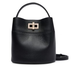 Torebka Furla. Czarne torebki klasyczne damskie Furla, bez wzorów, bez dodatków. Za 1,179.00 zł.