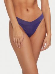 Gossard Stringi 6256 Fioletowy. Fioletowe stringi damskie Gossard, l, bez wzorów, z syntetyku. Za 59.99 zł.