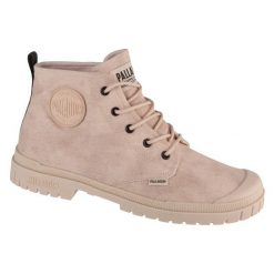 Buty sportowe Sneakersy unisex, Pampa SP20 Hi Wax. Brązowe buty sportowe na co dzień damskie Palladium, bez wzorów, trekkingowe. Za 329.99 zł.