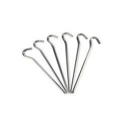 Szpilki do namiotu Rockland Haxagon 6 pcs. Szare szpilki Rockland, bez wzorów, bez obcasa. Za 41.99 zł.