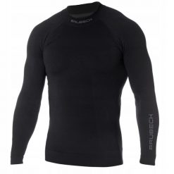 Bluza męska bielizna termoaktywna Brubeck Thermo Extreme. Czarna bielizna termoaktywna męska Brubeck, m, bez wzorów. Za 228.99 zł.