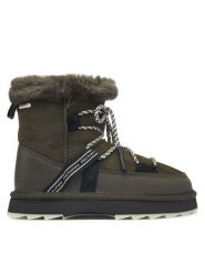 EMU Australia Śniegowce Blurred W12641 Khaki. Brązowe śniegowce damskie Emu Australia, ze skóry. Za 889.99 zł.